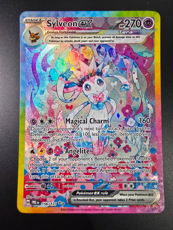 Sylveon EX - 156/131 - Special Illustration Rare - Prismatic Evolutions