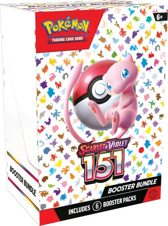 PRE ORDER - POKÉMON TCG Scarlet & Violet 151 Booster Bundle
