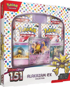 PRE ORDER - POKÉMON TCG Scarlet & Violet 151 Collection—Alakazam ex
