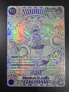Monkey.D.Luffy - OP05-119 - Alt Art SP SEC - A Fist Of Devine Speed