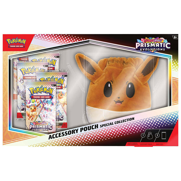 Pokemon - TCG - Scarlet & Violet Prismatic Evolutions Accessory Pouch Collection