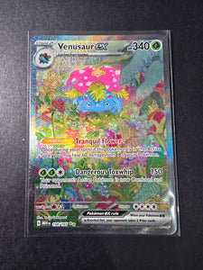 Venusaur EX - 198/165 - Special Illustration Rare - Pokemon 151