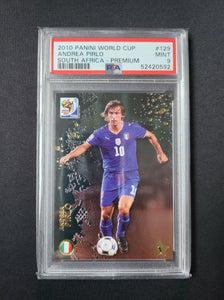 2010 Panini World Cup - Andrea Pirlo - South Africa Premium - PSA 9 Mint