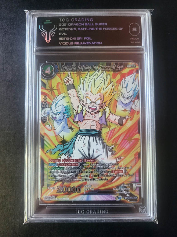 2021 Gotenks Battling The Forces Of Evil - Vicious Rejuvenation - SR - TCG 8
